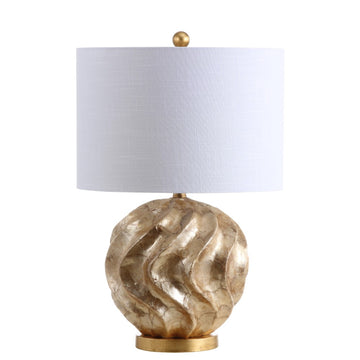 Versailles 24" Sphere Sea Shell LED Table Lamp - JONATHAN Y